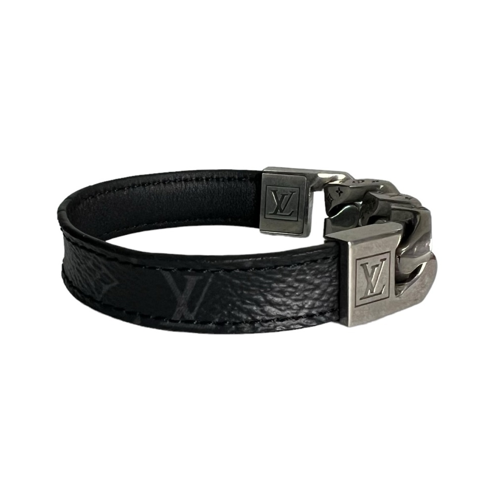Louis Vuitton Monochain Monogram Eclipse Bracelet - image 5